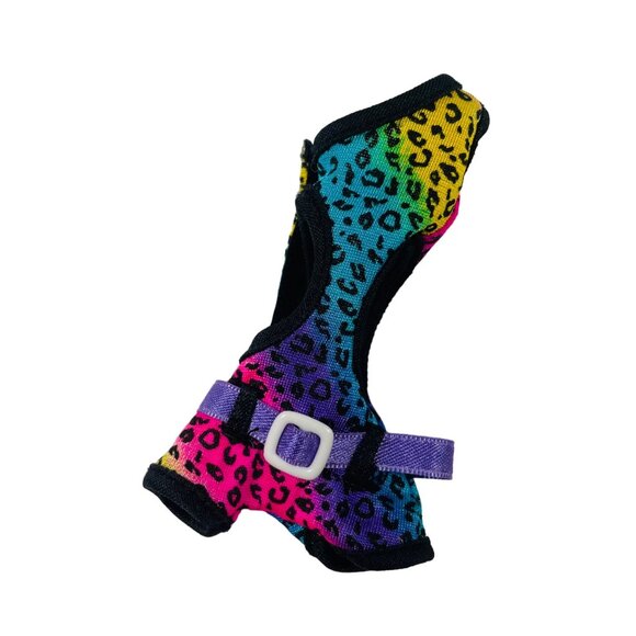 Monster High Gloom Beach Clawdeen Wolf Rainbow Leopard Print Fashion Suit - Picture 2 of 5